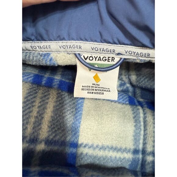 Voyager Men’s Jacket sz M Lightweight Puffer Blue NWOT - Picture 5 of 6